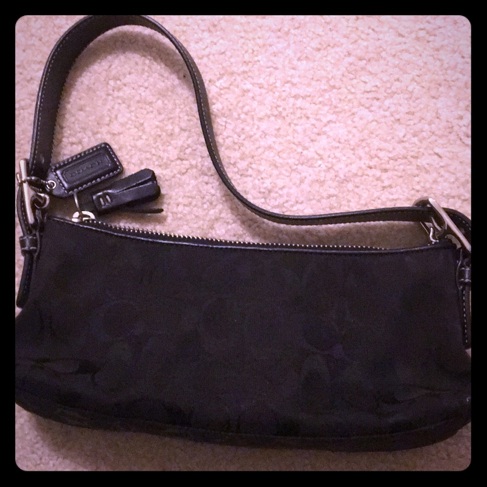 Black Coach Shoulder Bag